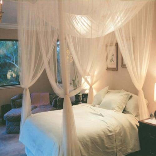 Four poster bed - poster,