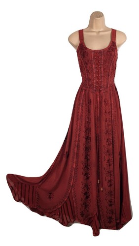 Maxi summer dress corset - maxi,