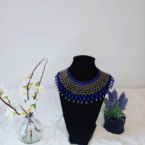 African beaded necklace - ,, zulu