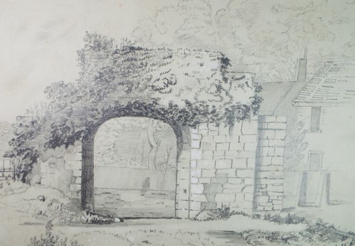 Pencil drawing stone - pencil, drawing,'stone