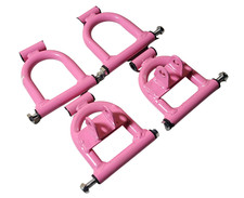 AA94 PINK FULL SET SUSPENSION A ARMS FOR 49CC 2 STROKE MINI QUAD BIKE ATV