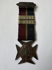 Church Lads Brigade Medal With 1935/36 Bars.