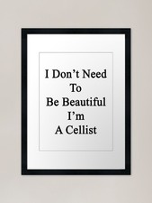 I Don't Need To Be Beautiful