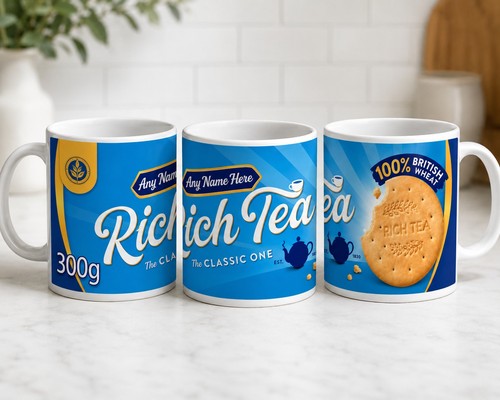 Personalised rich tea - personalised,
