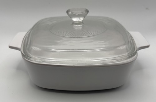 Corning ware plain white - plain, 1l