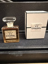 CHANEL NO 5 MINIATURE 7.ml  PURE PARFUM VINTAGE WOMEN’S FRAGRANCE COLLECTABLE
