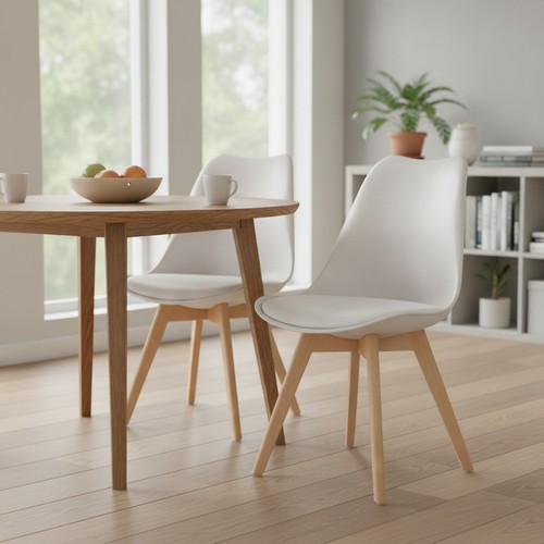 Set white dining - set,