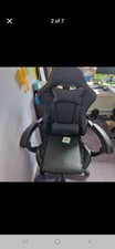 Gaming Desk Office Computer PC Swivel Chair Seat Home Study Racing Recliner UK
