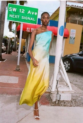 Zara new midi - new, asymmetrical
