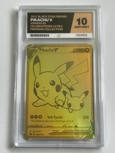 Pikachu ace gem mint - 10,