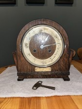 Beautiful Foriegn/ Haller Mantle Chiming Mantle Clock