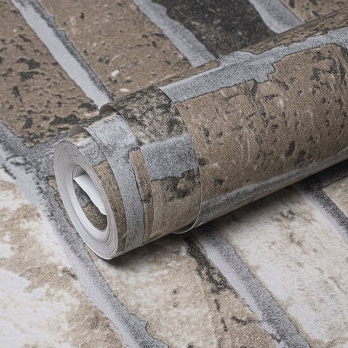 Stone brick effect - 3d, pvc