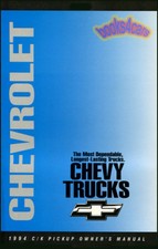 CHEVROLET TRUCK 1994 OWNERS