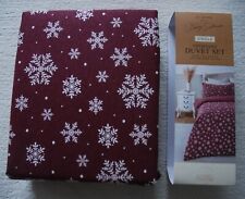 100% Brushed Cotton Snowflake