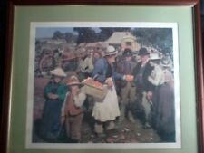 MUNNINGS, 'A GALA DAY' LARGE FRAMED PRINT, 74CMS X66 CMS,(52CMS X43CMS) IMAGE,