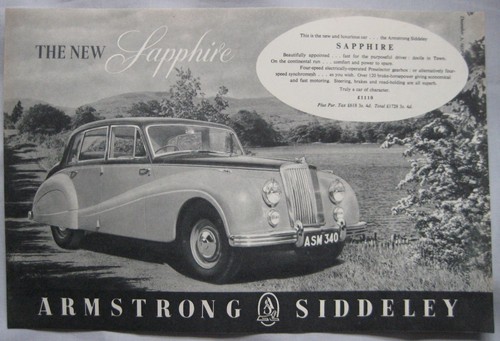 1952 armstrong siddeley - 1952,