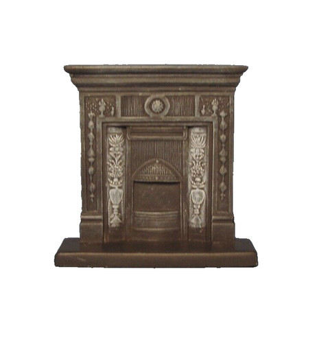 Dolls house fireplace - house,