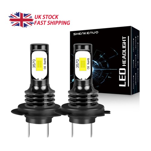 2pc white led front main - 2pc,