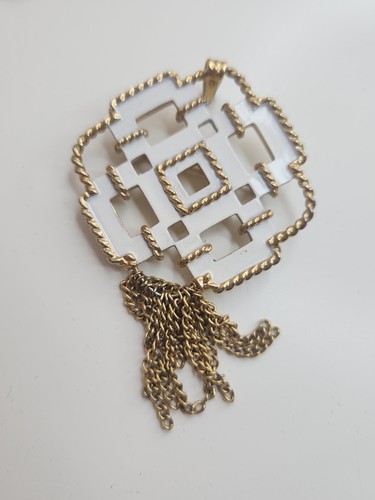 Avon bow brooch vintage gold - avon,