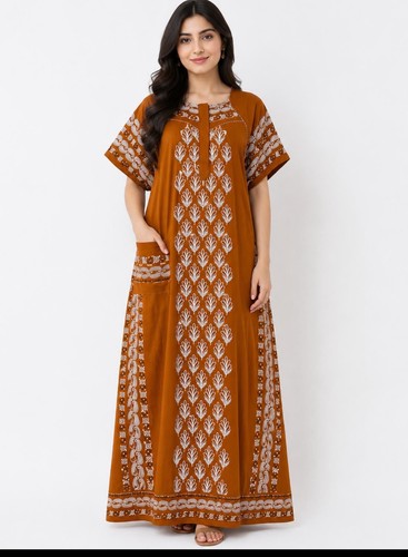 Indian night dress cotton - indian,