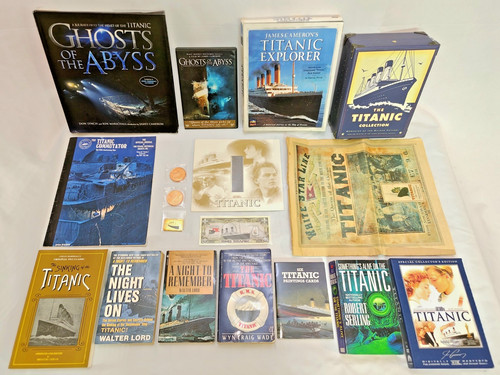 Titanic collector lot - titanic,