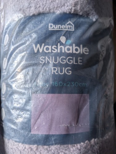 Dunelm washable snuggle - snuggle, rug