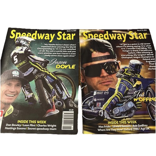 Speedway star magazines - 16, &