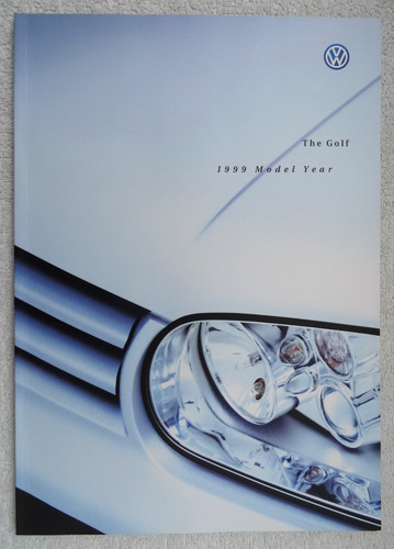 Golf mk4 brochure 1999 - golf,