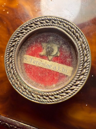 Antic reliquary relic - , saint