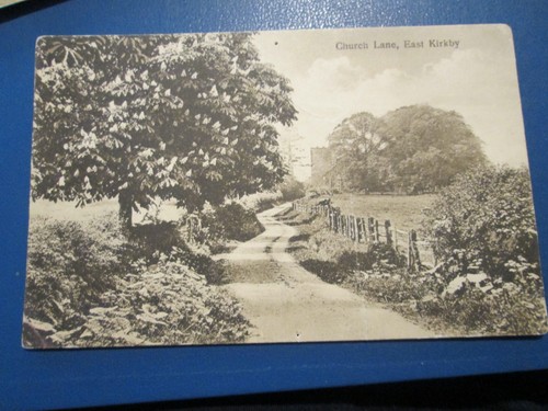 Postcard east kirkby - postcard,