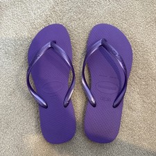 Havaianas Girls Purple Flip-flop Size Eu 33-34 (uk2-3)