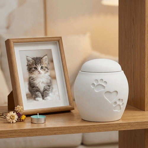 Plastic pet cremation - plastic,