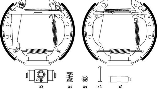 Mintex msp422 rear brake - mintex,