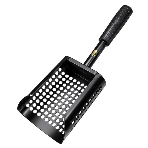 Mild steel sand scoop black - steel,