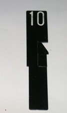 (1) Vintage Antique "10" Flag