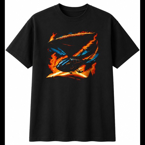 Dark fantasy hang glider - dark,
