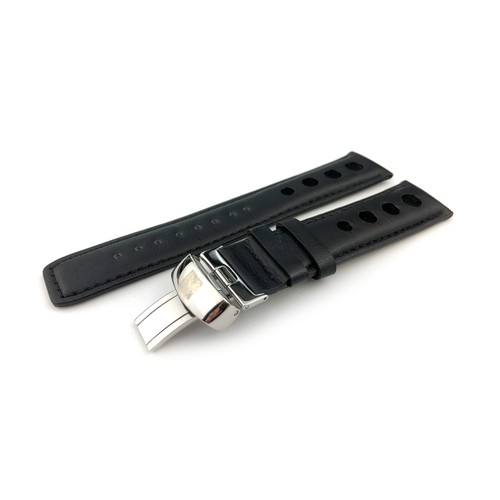 Black leather strap band fit - band,