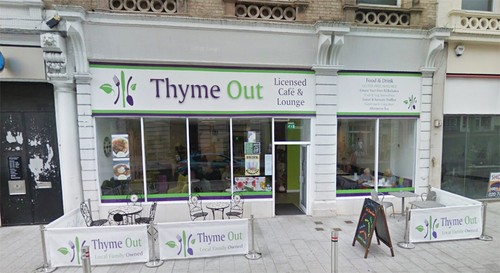 Cafe barriers banners - cafe,