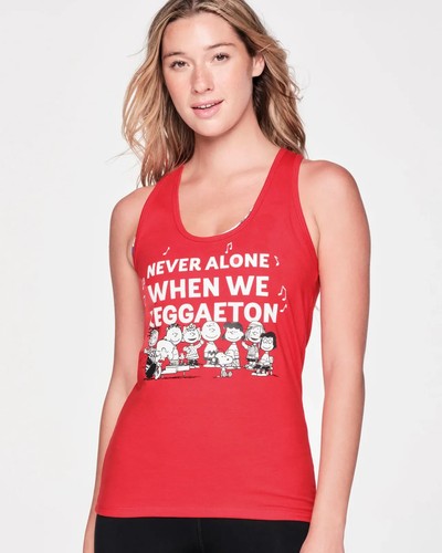 Zumba peanuts racerback tank - x,