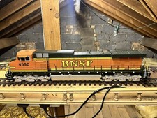 ARISTOCRAFT '1' GAUGE BNSF #4590 DASH-9 LOCOMOTIVE