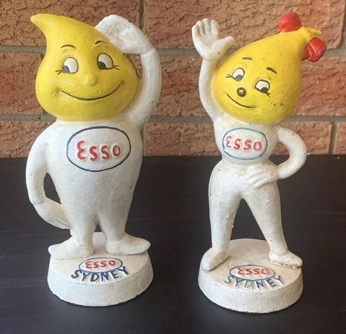 Esso sydney cast iron banks - iron,