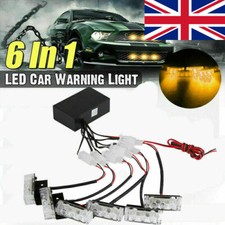 12V Led Amber Strobe Flashing