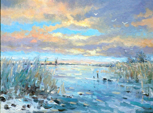 Original tim ball oil painting - original,