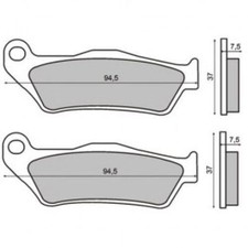 Pair Front Brake Pads KTM 250