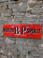 BP enamel sign vitreous BP Motor Spirit sign porcelain sign British Petroleum