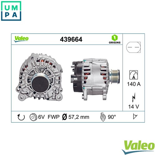 Alternator 439664 for - alternator,