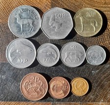 IRELAND EIRE. FULL 10 COIN