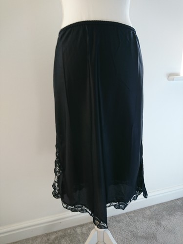 Vtg shimmery black - black, nylon