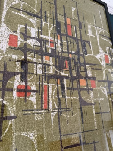 Vintage fabric 1950 60s - fabric,