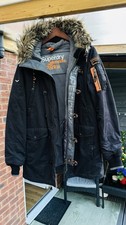 Superdry men parka - parka, microfibre